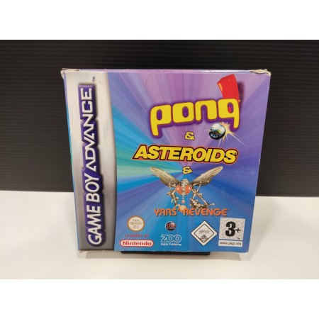 Pong + Asteroids + Yars Revenge