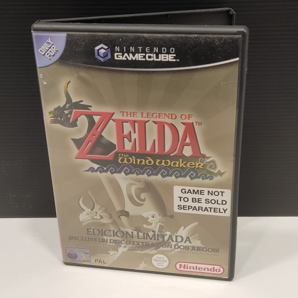 The legend of Zelda Wind Waker Edición Limitada 2 Discos